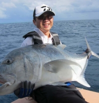 加速大魚乏力有三招海邊釣魚